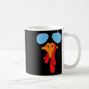 Turkey Face Gles Halloween Thanksgiving Costume Co Coffee Mug