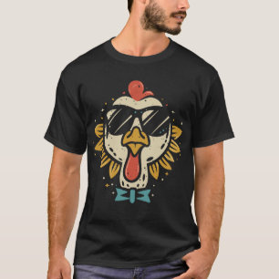 Turkey Face sunglasses Funny Turkey shades T-Shirt