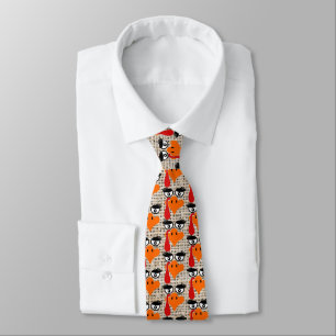 Turkey Face With Eyelashes Neck Tie