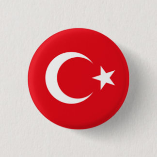 Turkey Flag 3 Cm Round Badge