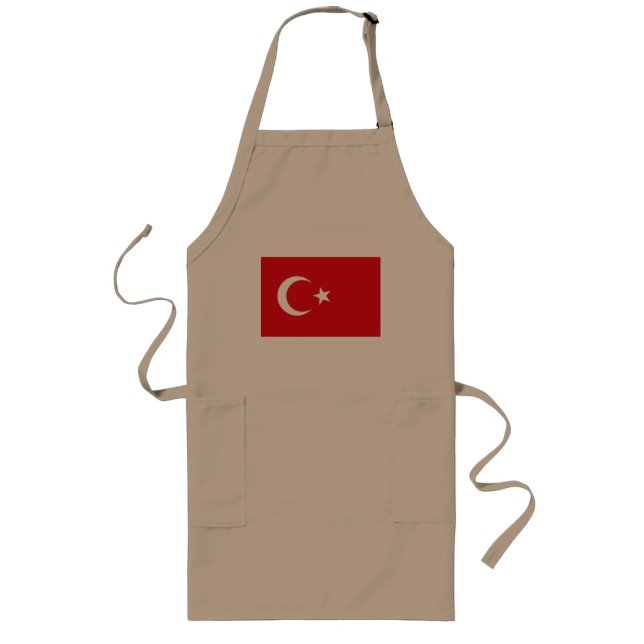 Turkey Flag Apron (Front)