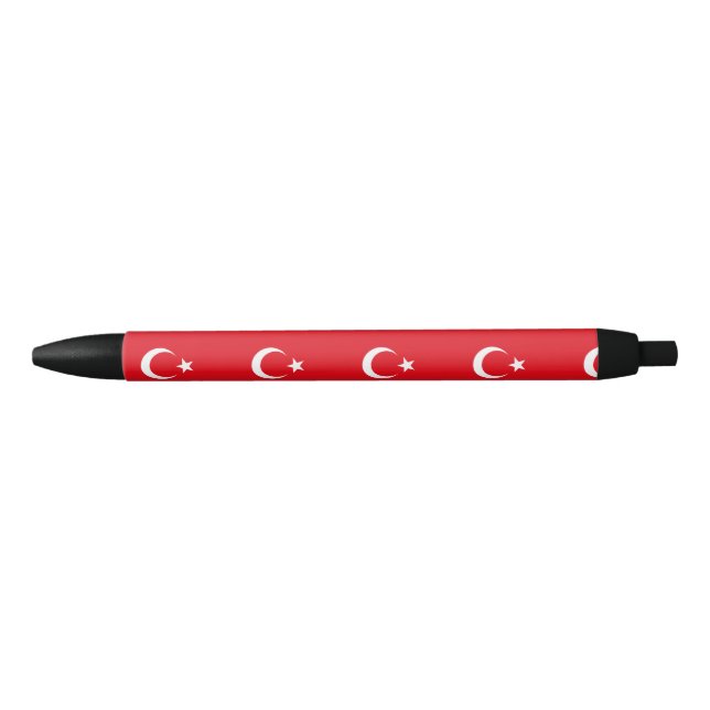Turkey flag black ink pen (Front)