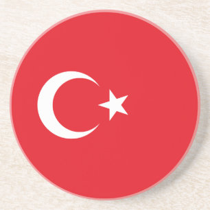 Turkey Flag Coaster