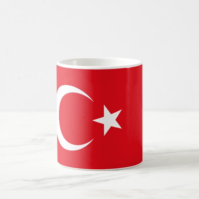 Turkey Flag Coffee Mug (Center)