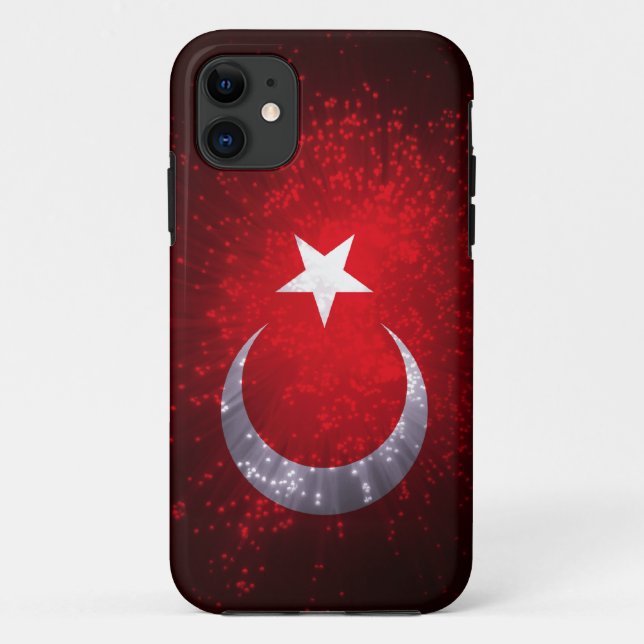 Turkey Flag Firework Case-Mate iPhone Case (Back)