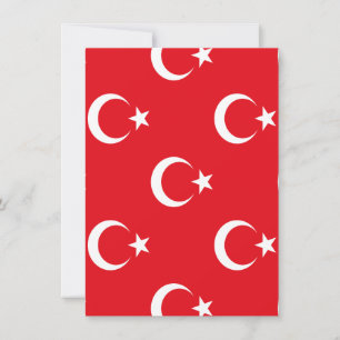 Turkey Flag Invitation