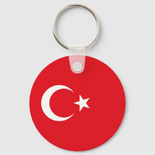 Turkey Flag Key Ring