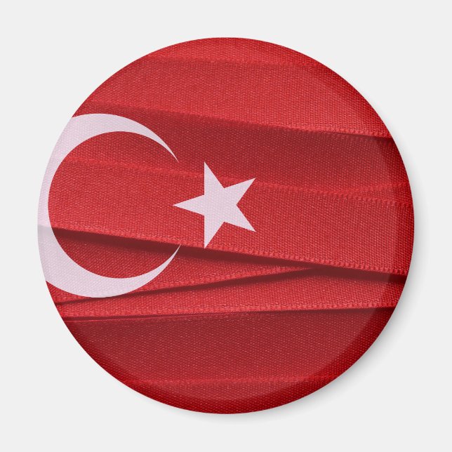 Turkey flag magnet (Front)