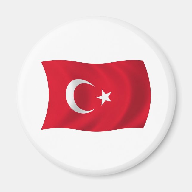 Turkey Flag Magnet (Front)