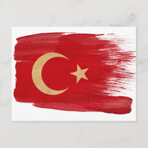 Turkey Flag Postcards