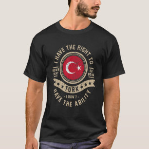 Turkey Flag Proud Turks Men & Women T-Shirt