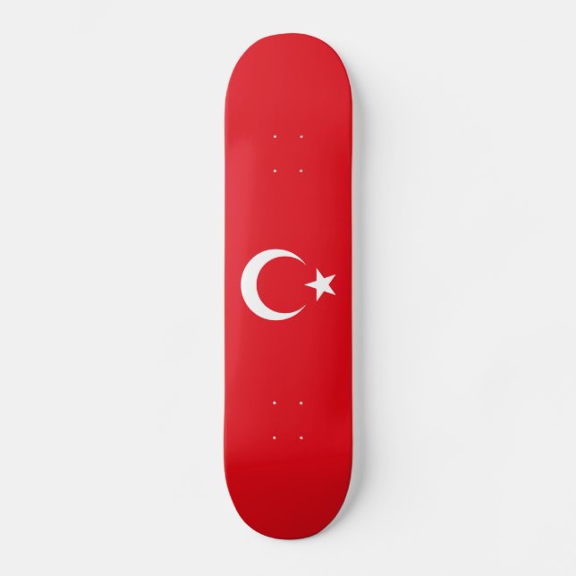 Turkey Flag Skateboard (Front)