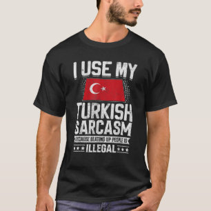 Turkey Flag Souvenirs for Turkish Men Women  T-Shirt