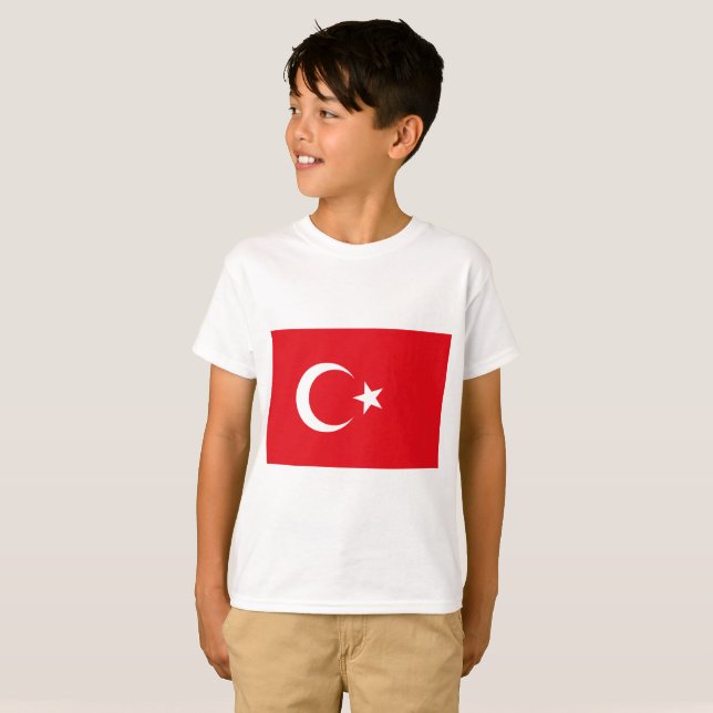 Turkey flag T-Shirt (Front Full)