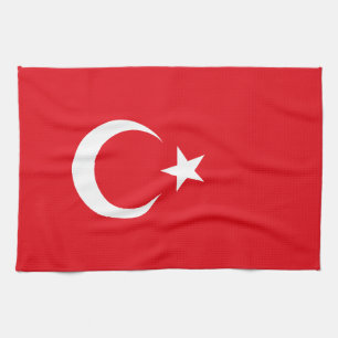 Turkey Flag Tea Towel