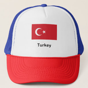 Turkey Flag Trucker Hat