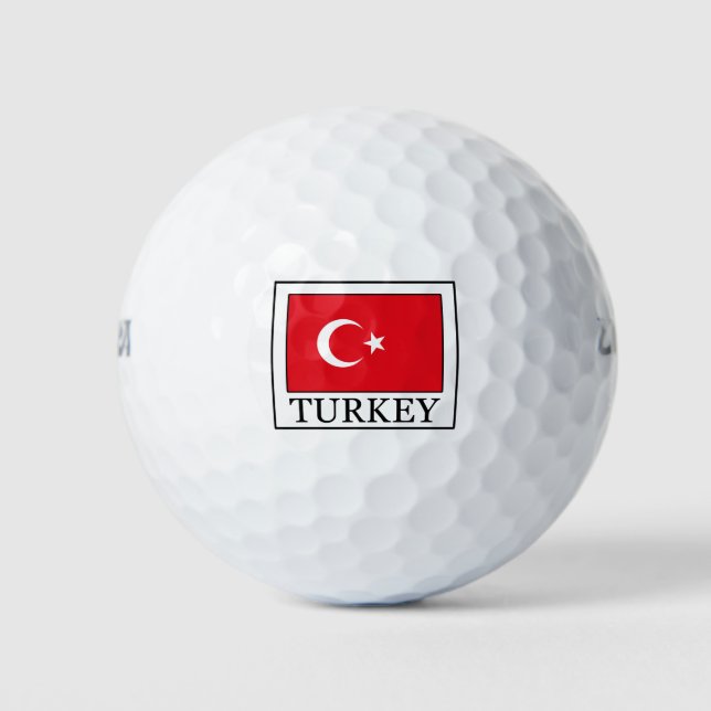 Turkey Golf Balls (Front)