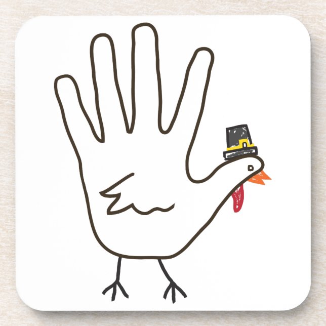 turkey hand coaster (Front)