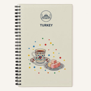 Turkey Heritage & Turkish Coffee Photo Archive Notebook