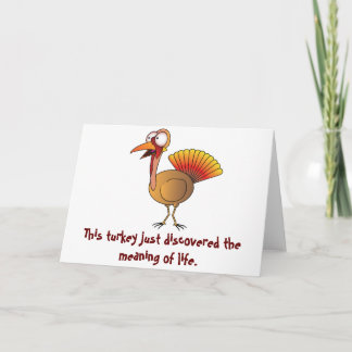 Turkey Holiday Card