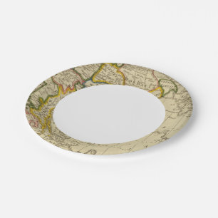 Turkey, Hungary Paper Plate