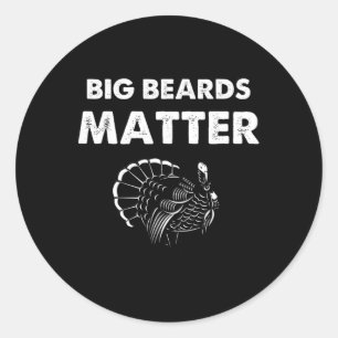 Turkey Hunting Hunter Hunt Funny T Shirt - Season Classic Round Sticker
