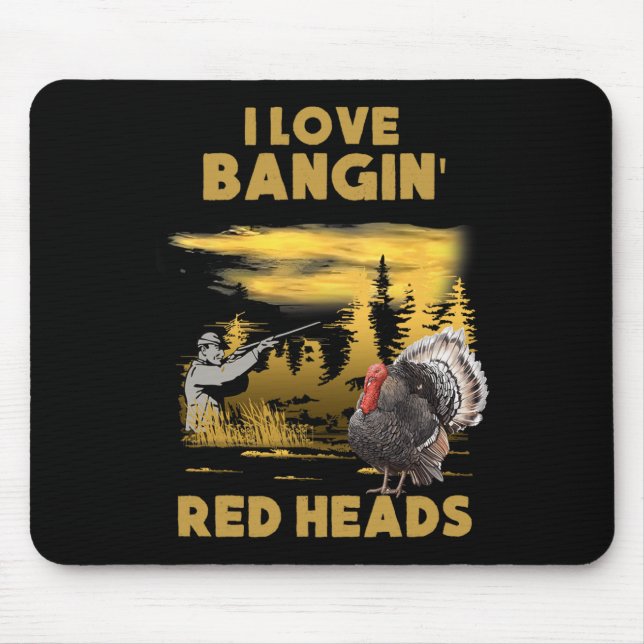 Turkey Hunting  Mouse Pad (Front)