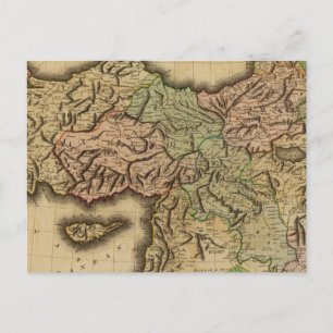 Turkey in Asia Postcard