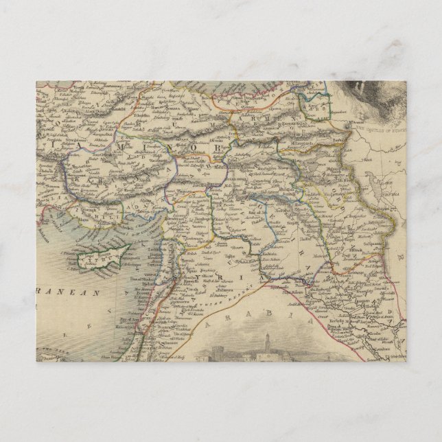 Turkey In Asia Postcard (Front)