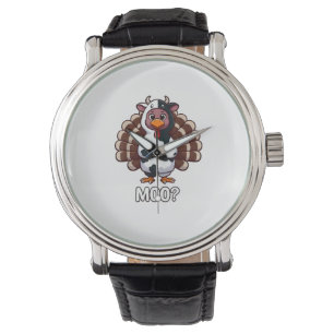 Turkey In Cow Costume, Moo Funny Thanksgiving _2_1 Watch