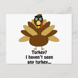 Turkey in Disguise Postcard