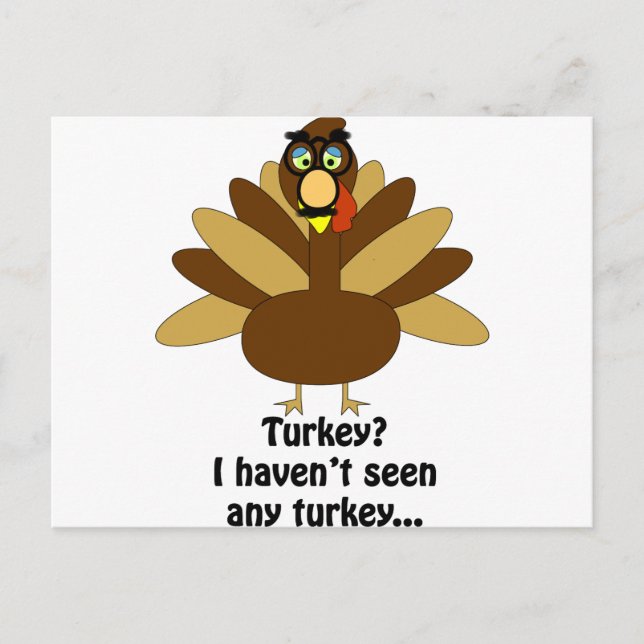 Turkey in Disguise Postcard (Front)