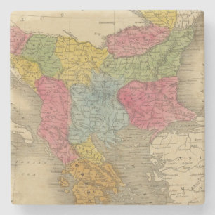 Turkey in Europe 8 Stone Coaster