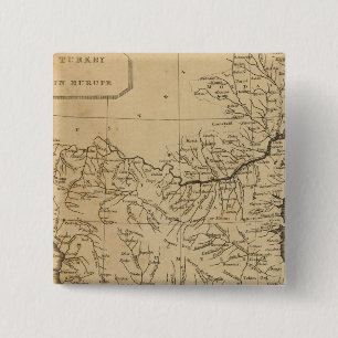 Turkey in Europe 9 15 Cm Square Badge
