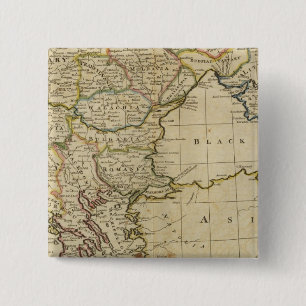 Turkey, in Europe and Hungary 2 15 Cm Square Badge