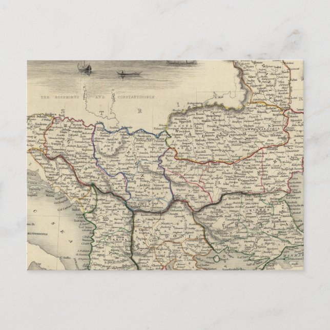 Turkey In Europe Postcard (Front)