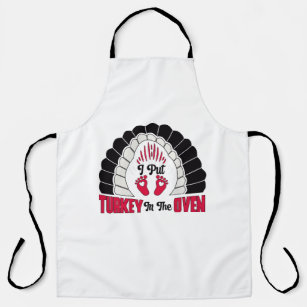 Turkey in the oven apron