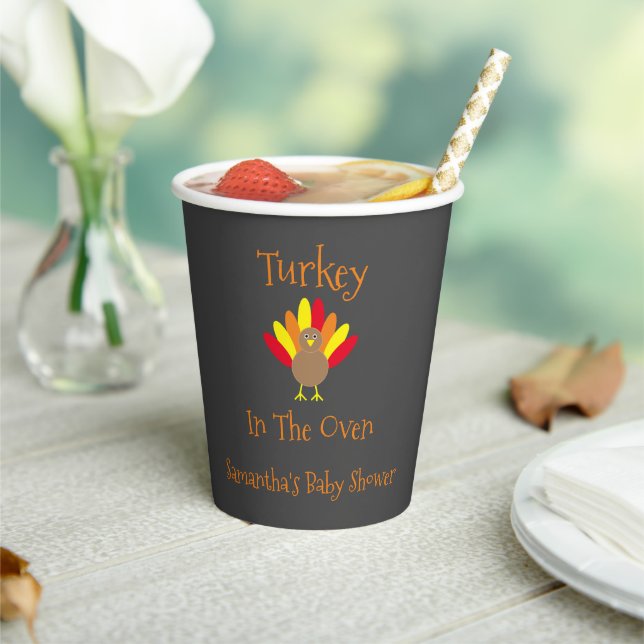 Turkey In The Oven Paper Cups (Insitu)