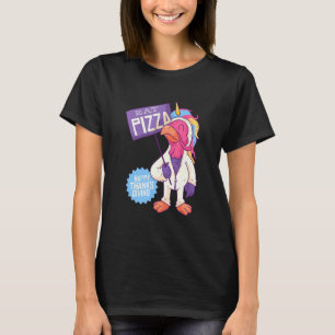 Turkey In Unicorn Costume, Eat Pizza,  Thanksgivin T-Shirt