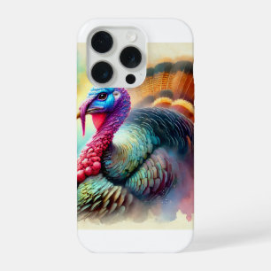 Turkey in Vibrant Harmony 200724AREF110 - Watercol iPhone 15 Pro Case
