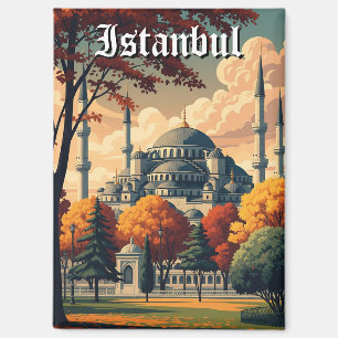 Turkey Istanbul Blue Mosque Magnet
