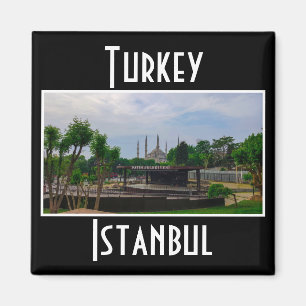 Turkey Istanbul Cityscape Street Architecture Magnet