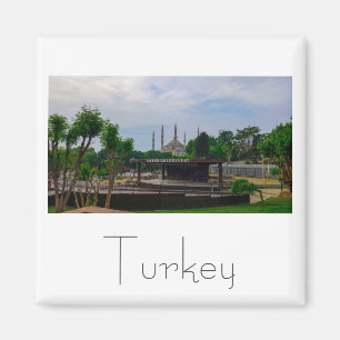 Turkey Istanbul Cityscape Street Architecture Magnet