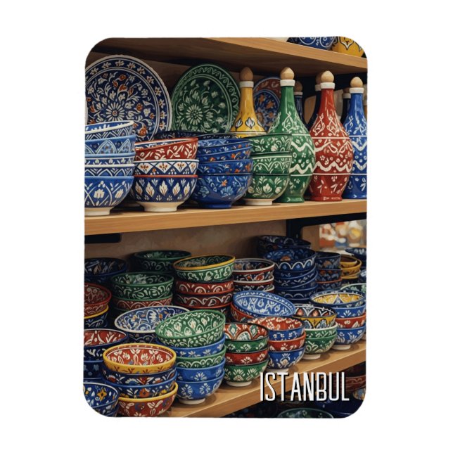 Turkey Istanbul Grand Bazaar Magnet (Vertical)