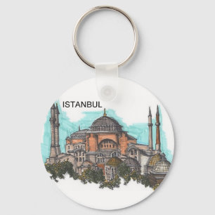 Turkey Istanbul Hagia Sophia (by St.K) Key Ring