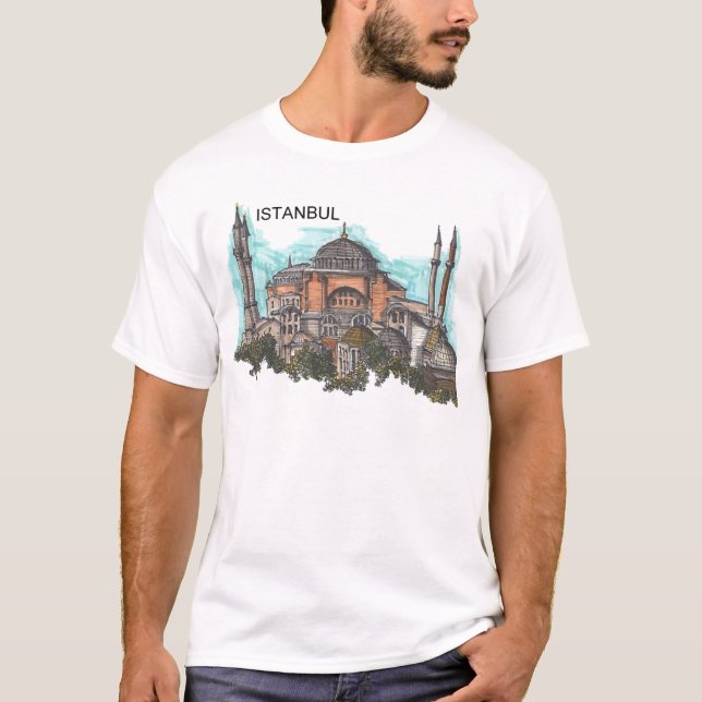 Turkey Istanbul Hagia Sophia (by St.K) T-Shirt (Front)