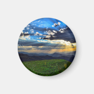 Turkey, Kackar mountains, landscape photograph Magnet
