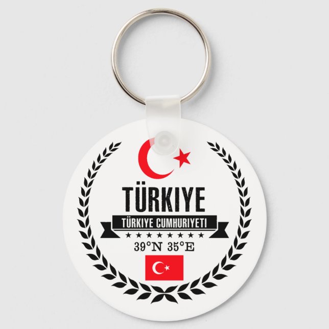 Turkey Key Ring (Front)