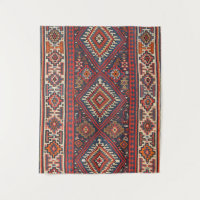 Turkey Kilim Aztec Red Blue Tan