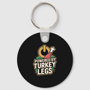 Turkey Legs Powered By Turkey Legs  Key Ring